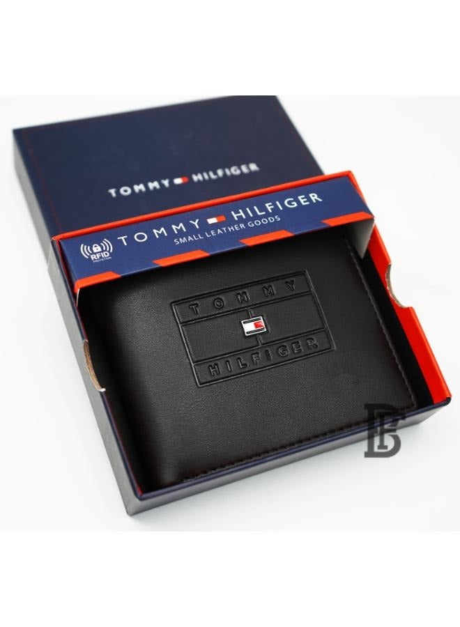 Tommy Hilfiger Plus Tommy Hilfiger Krefeld Leather Passcase Wallet for Men  - Image 1