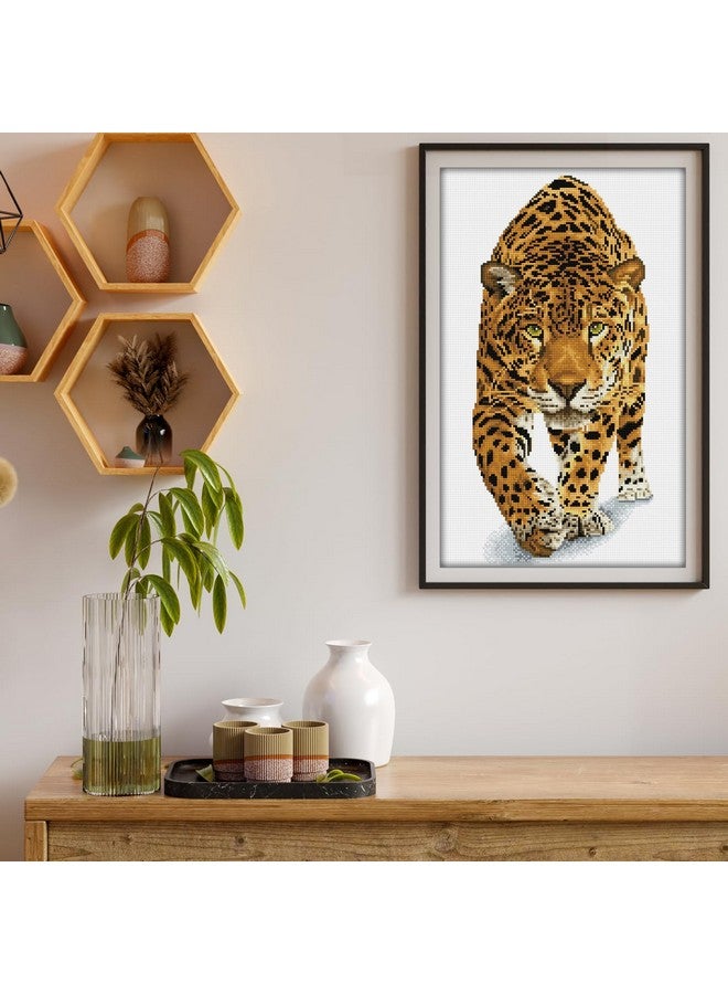 DIAMOND DOTZ On The Prowl Jaguar Diamond Painting Kits for Adults - Diamond Art Kits a Relaxing Creative Craft Kit with Dotz Gems 20.5x12.6 - Image 5