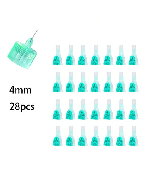 28pcs Insulin Injection Needles Universal Needles (4mm)