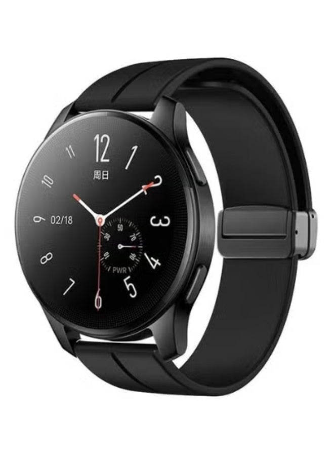 TIGER Magnetic Watch Band 22mm – Soft Silicone Quick Release Sport Strap for Men – Lightweight, Skin-Friendly, Water-Resistant Replacement Band with Secure Magnetic Clasp – Compatible with 22mm Smartwatches – Easy to Install, Durable & Comfortable Fit for Daily Wear and Workouts - Image 5