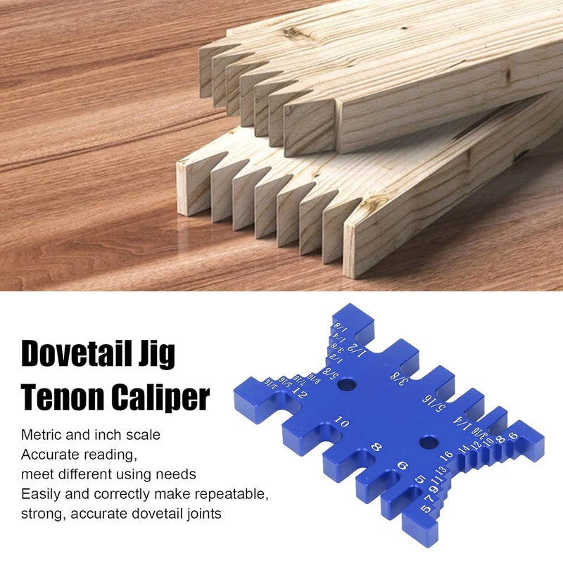 ZKEOOIVAgrfyz3psne 11 قالب دوفتيل مقياس تدبيس ألومنيوم بمقياس متري وإمبراطوري أداة النجارة - Image 5