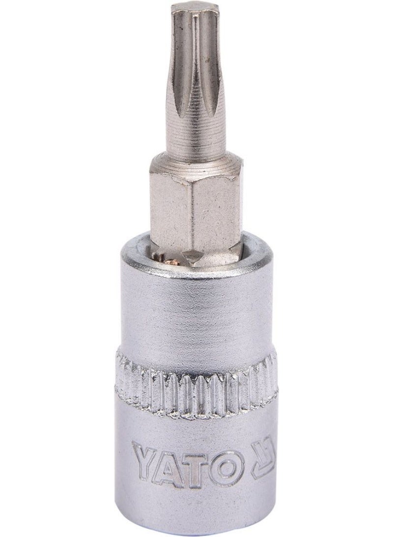 YATO Socket Bit 1/4" Torx T20 L=37mm YT-04304