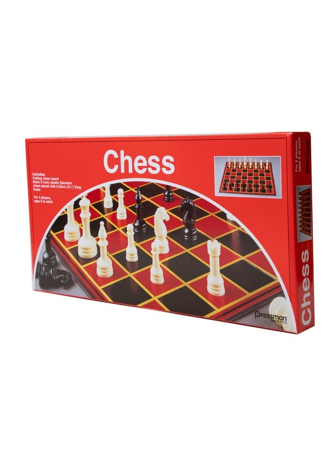 Pressman Chess - with Folding Board and Full Size Chess Pieces - Image 4