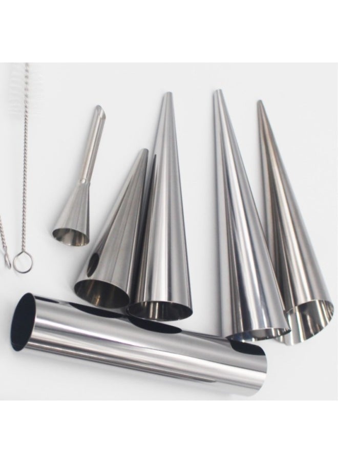 Stainless Steel Bread Mold Screw Tube Croissant Crisp Mold Danish Croissant Mold Cone Bread Mold Baking Tools-Color - Image 4