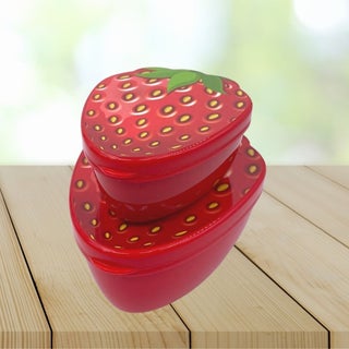 ® Set of 2 Interlocking Strawberry Model Storage and Nutrition Containers (550 ml + 250 Ml) - pzsku/ZD99F12F90FE9E5424A75Z/45/_/1743265487/87397854-8104-4daa-adb7-6ca25359149b