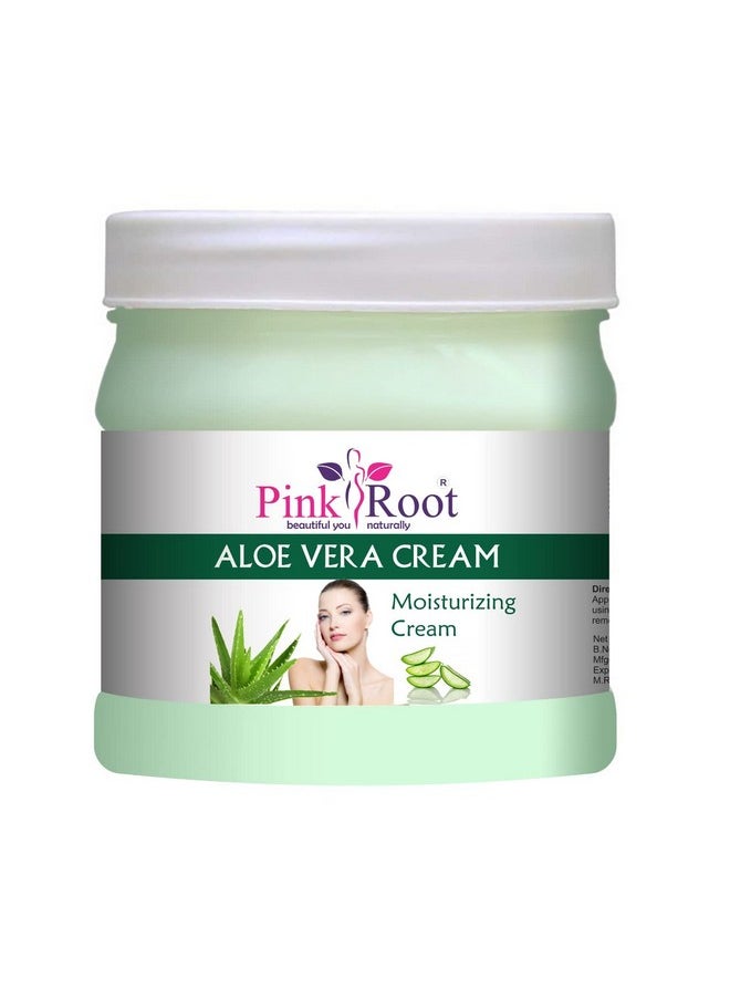 Pink Root Pink Root Aloevera Cream 500ml with Shea Butter Scrub 500ml  - Image 2