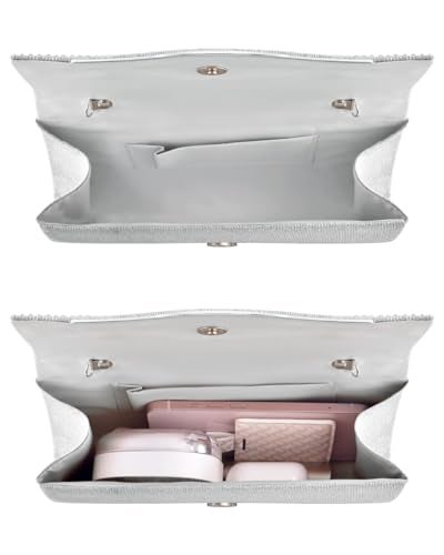 TINDTOP Clutch Purses for Women Evening Handbags for Formal Wedding Party Cocktail Prom Crossbody Shoulder Envelope Bag - Image 4