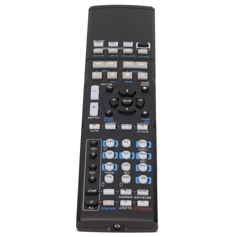جهاز تحكم عن بُعد لجهاز Pioneer VSX-830-K بديل مصنوع من مادة ABS - تصميم مريح وسهل الاستخدام للتحكم في أجهزة الصوت والفيديو لأجهزة الاستقبال VSX-45 و VSX-830 و VSX-90 - Image 4