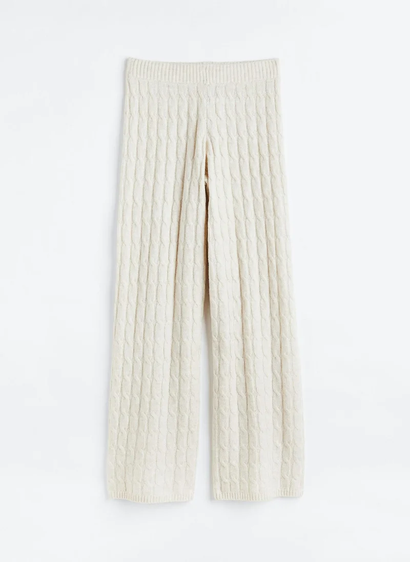 اتش اند ام Cable Knit Trousers