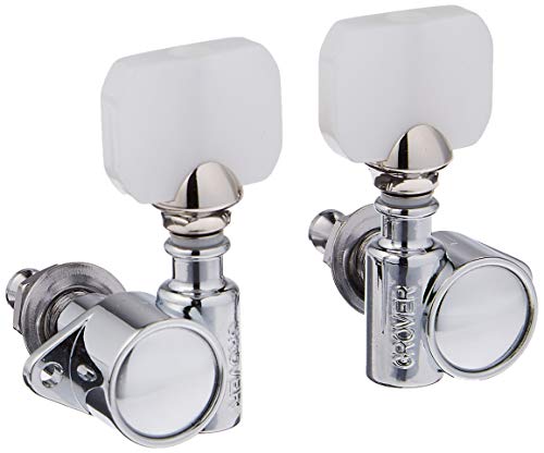 Grover 6 String Chrome Rotomatic Tuners, Ambidextrous, (103C) - Image 1