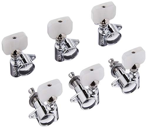 Grover 6 String Chrome Rotomatic Tuners, Ambidextrous, (103C) - Image 2