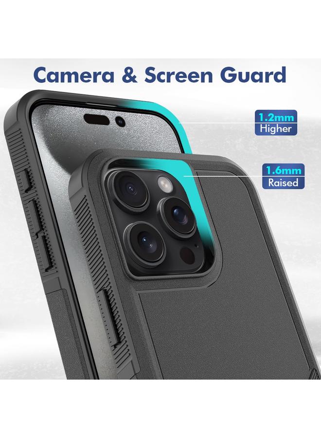 S-TOP Case For iPhone 16 Pro Max 2 in 1 PC + TPU Phone Case - Image 2