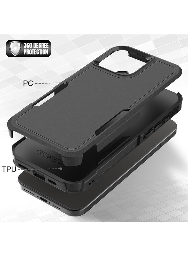 S-TOP Case For iPhone 16 Pro Max 2 in 1 PC + TPU Phone Case - Image 3