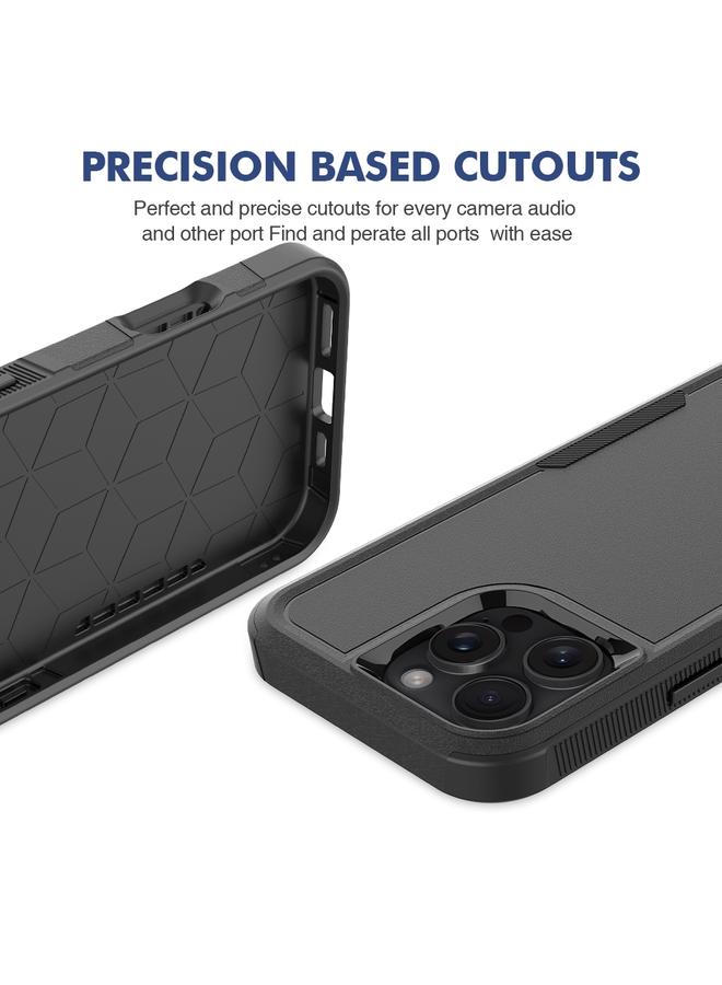S-TOP Case For iPhone 16 Pro Max 2 in 1 PC + TPU Phone Case - Image 5