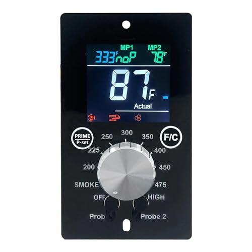 FCCUM Replacement Digital Controller Board Universal Grill and Smoker PID Control BoardThermostat for Pit BossTraegerZgrill Pellet Grill Smoker - Image 1