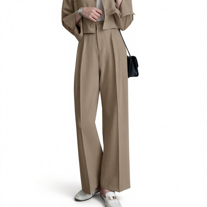 Women's Blazer Jacket Casual Office Suit Set - Image 2