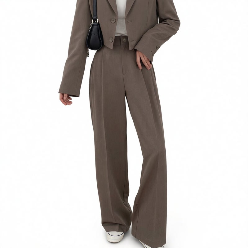 Women's Blazer Jacket Casual Office Suit Set - Image 3
