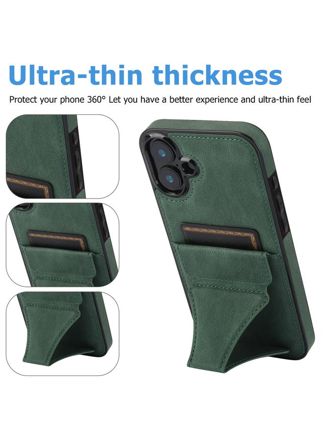 S-TOP Case For iPhone 16 Ultra-thin Shockproof Phone Protective Case with Holder - Image 5