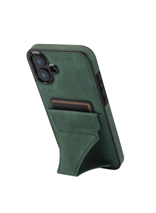 S-TOP Case For iPhone 16 Ultra-thin Shockproof Phone Protective Case with Holder - Image 2