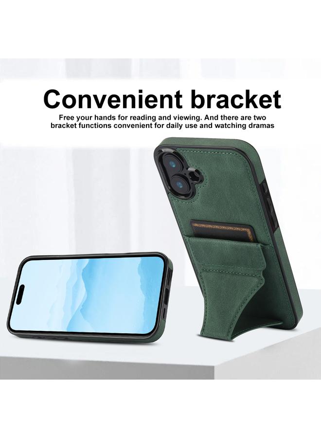 S-TOP Case For iPhone 16 Ultra-thin Shockproof Phone Protective Case with Holder - Image 3