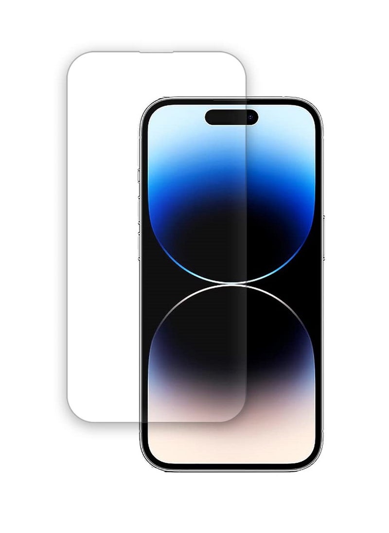Super Tempered Glass Screen Protector Clear Designed For iPhone 14 Pro Full Screen Coverage And Bubble Free - Image 1