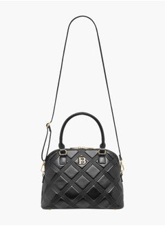 Flora Bella By Shoexpress Women Quilted Tote Bag with Detachable Strap and Zip Closure  - Image 2