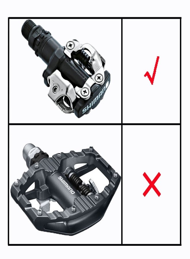 Thinvik Clipless Pedal Adapter for Shimano SPD Pedal - Clip Pedal Convert to Universal Platform Pedal - (Only Work on MTB Bike Pedal - Image 5