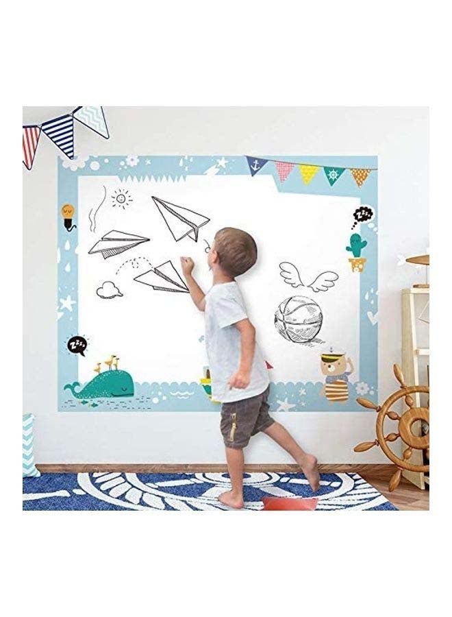 Thickened Waterproof Removable Dry Erase Self-Adhesive Whiteboard Sticker White - Image 3