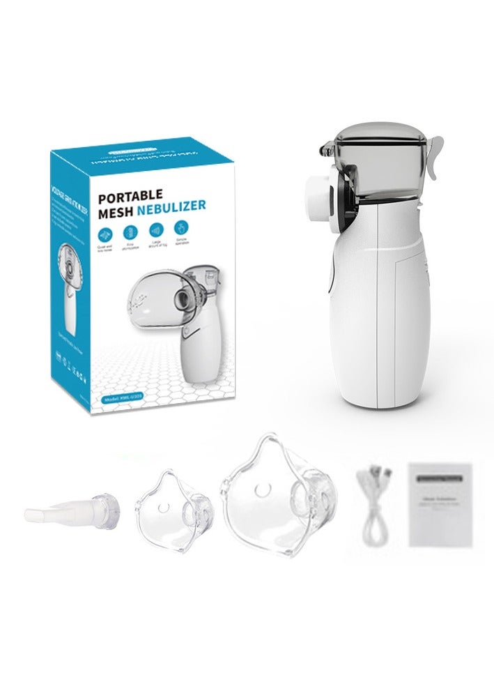 Healife Portable Nebulizer for Adults and Kids – Handheld Ultrasonic Mesh Inhaler for Asthma, Cough, Breathing Relief – Quiet Operation & Travel-Friendly  - Image 1