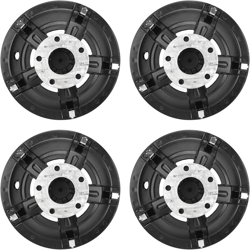 4Pcs 10 Inch ABS Hub Caps Universal Protective Stylish Replacement for EZ GO Golf Cart - Image 2
