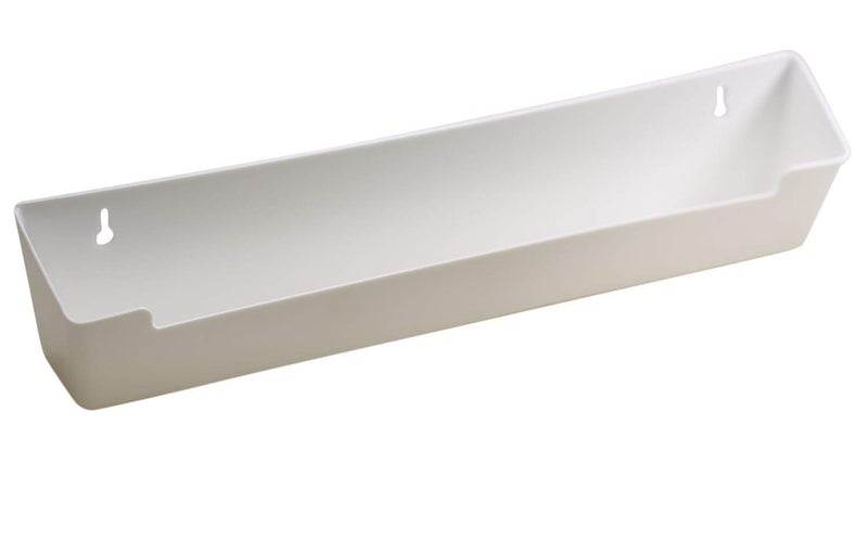 H. Bowes Sink Front Tip-Out Tray (14"-3/4 Tray Only, White) - Image 1
