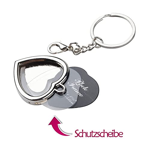 Linble Photo Frame Keychain Set - 3PCs Stainless Steel Blank Picture Frame Key chains and keyring, Personalized DIY Souvenir Gift - Image 2