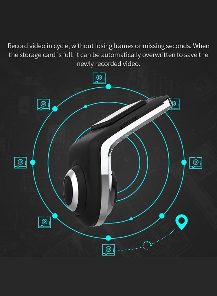 MR.SMART Mr Smart Android USB HD Dash Cam with Night Vision, Automatic Light Sensing, SD Card Support - Image 3