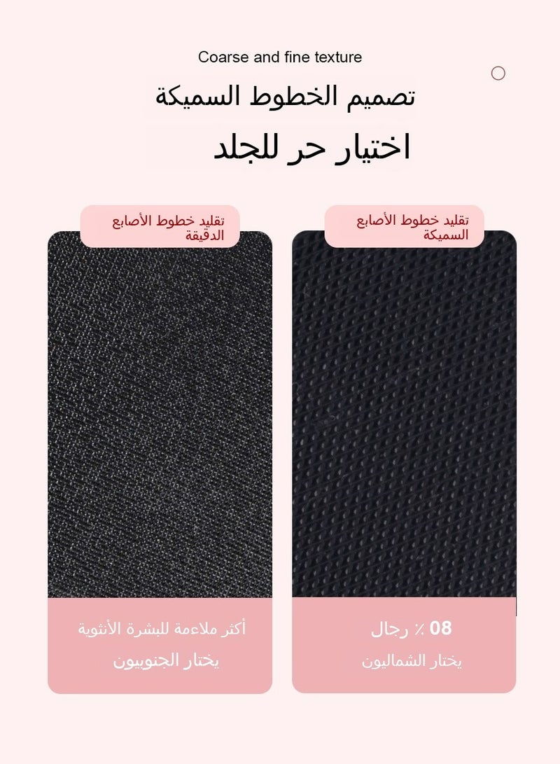 GROWSTEADY الرجال سيليكون حمام فرك الطين فرك فرشاة الجسم - Image 3