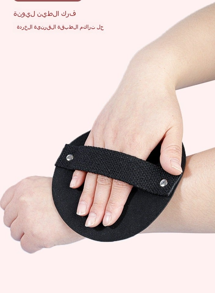 GROWSTEADY الرجال سيليكون حمام فرك الطين فرك فرشاة الجسم - Image 1