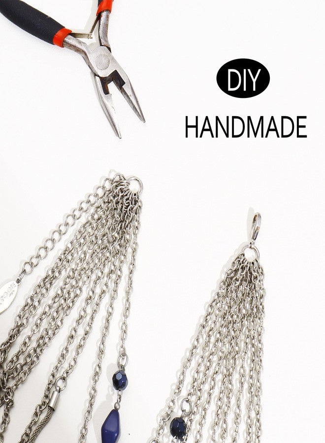 كويريز سلسلة كابلات رولو من الفولاذ المقاوم للصدأ من كويريس بطول 33 قدمًا وعرض 3 مم، مناسبة لصنع المجوهرات والأعمال اليدوية (SC-1027-C) - Image 5