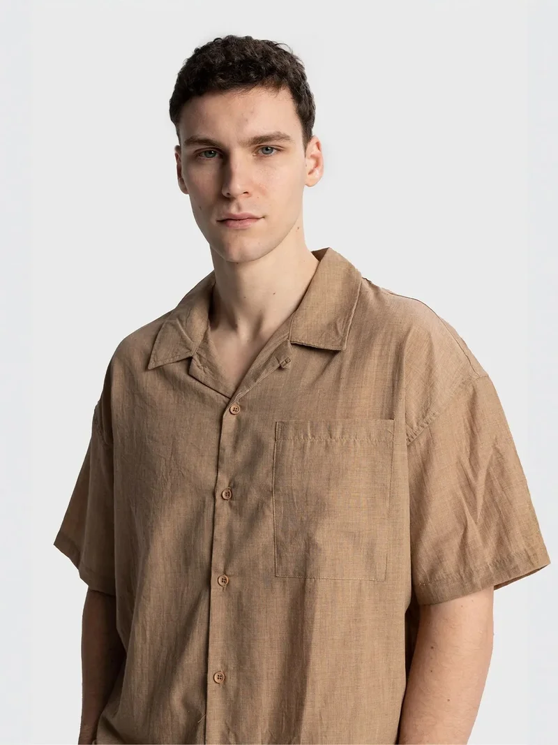 جيستو GIESTO Men's Relaxed Fit Short Sleeve Shirt