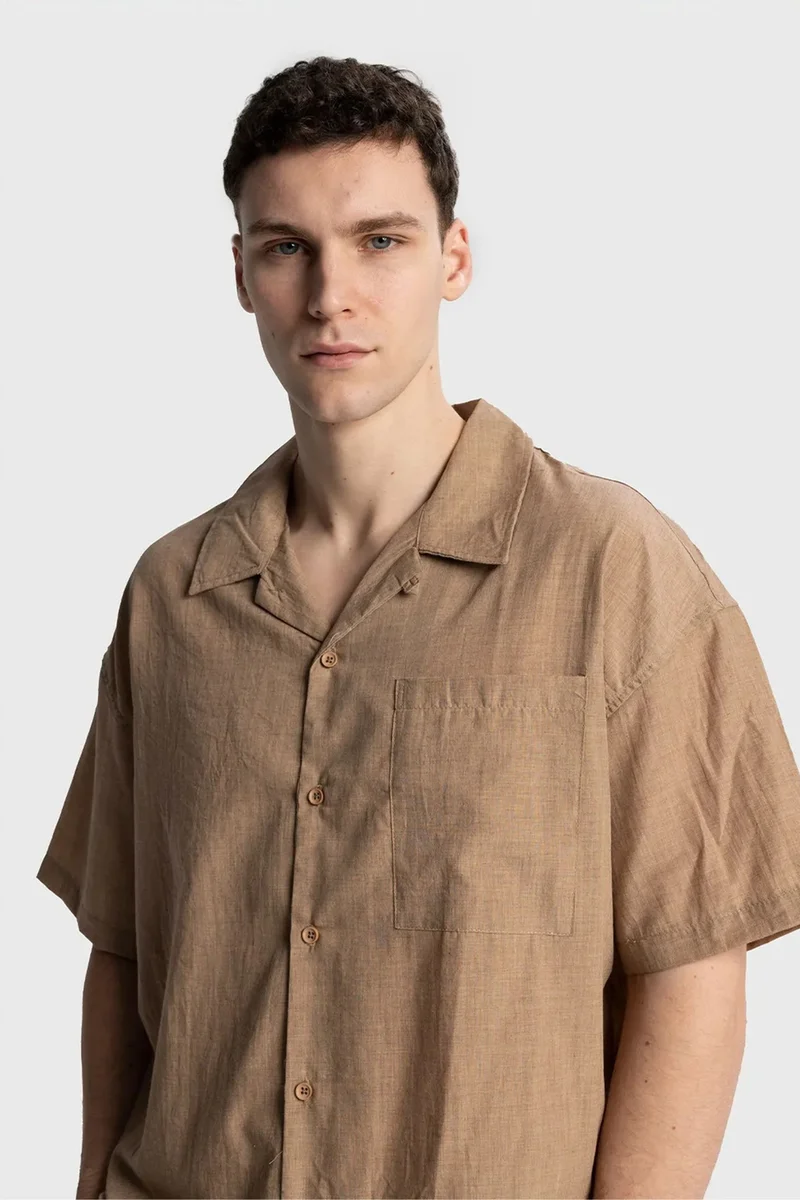 GIESTO Men's Relaxed Fit Short Sleeve Shirt