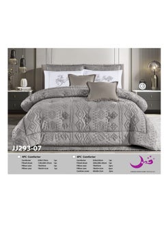 Moon Double quilt set, summer mattress, 6 pieces, medium fixed filling, size 230 x 250  - Image 1