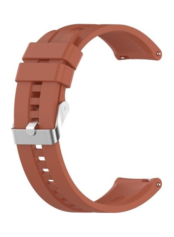 BGM Silicone Replacement Wrist Strap Watchband For Huawei Watch GT 2 Orange - Image 1