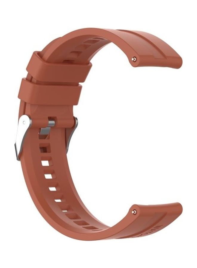 BGM Silicone Replacement Wrist Strap Watchband For Huawei Watch GT 2 Orange - Image 3