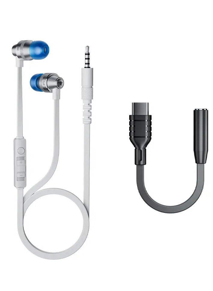 Plextone G26 Wired 3.5mm Gaming Headset with TYPE-C Adapter, Stereo Gaming Headphone with HD Microphone, Black - Image 2