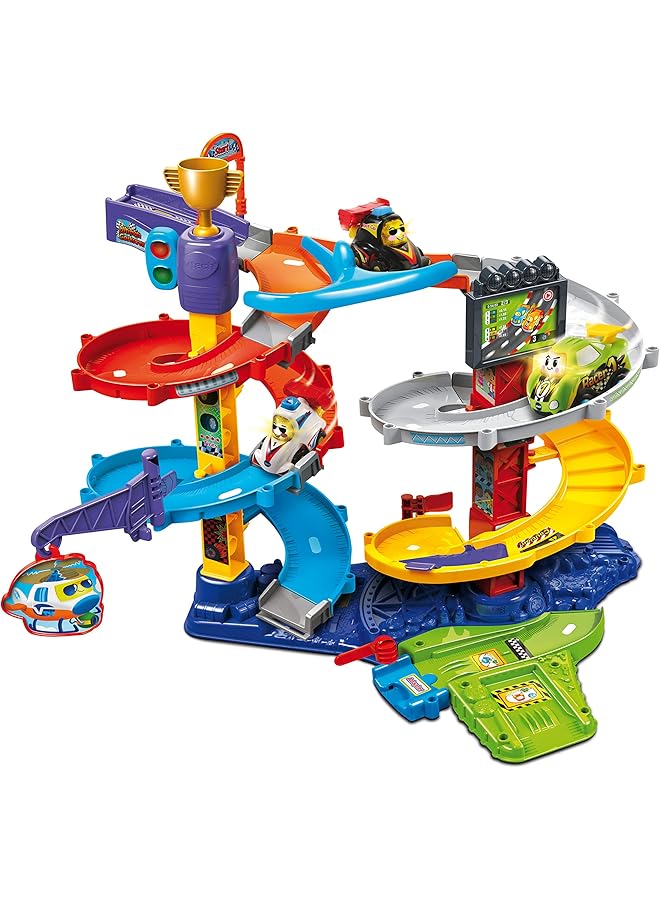 vtech Toot Toot Drivers Twist And Race Tower Multicolor 535003 - Image 1
