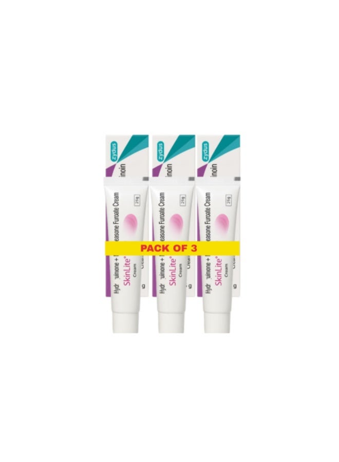 Skinlite Face Cream for Hyperpigmentation and Dark Spots 25gm 3pcs - Image 2