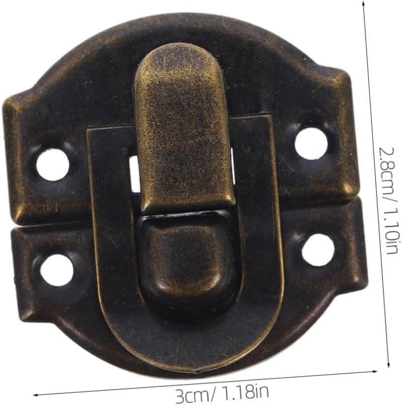 Vintage Antique Iron Lock Hasps 20Pcs for Jewelry Box Chest Durable Decorative Hardware - Image 3