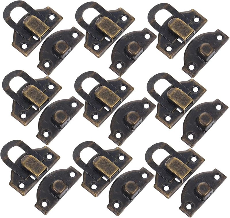 Vintage Antique Iron Lock Hasps 20Pcs for Jewelry Box Chest Durable Decorative Hardware - Image 2