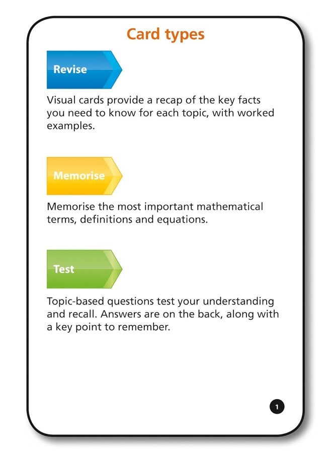 Edexcel GCSE 9-1 Maths Higher Revision Cards : Ideal for the 2026 and 2027 Exams (Collins Gcse Grade 9-1 Revision) - Image 2