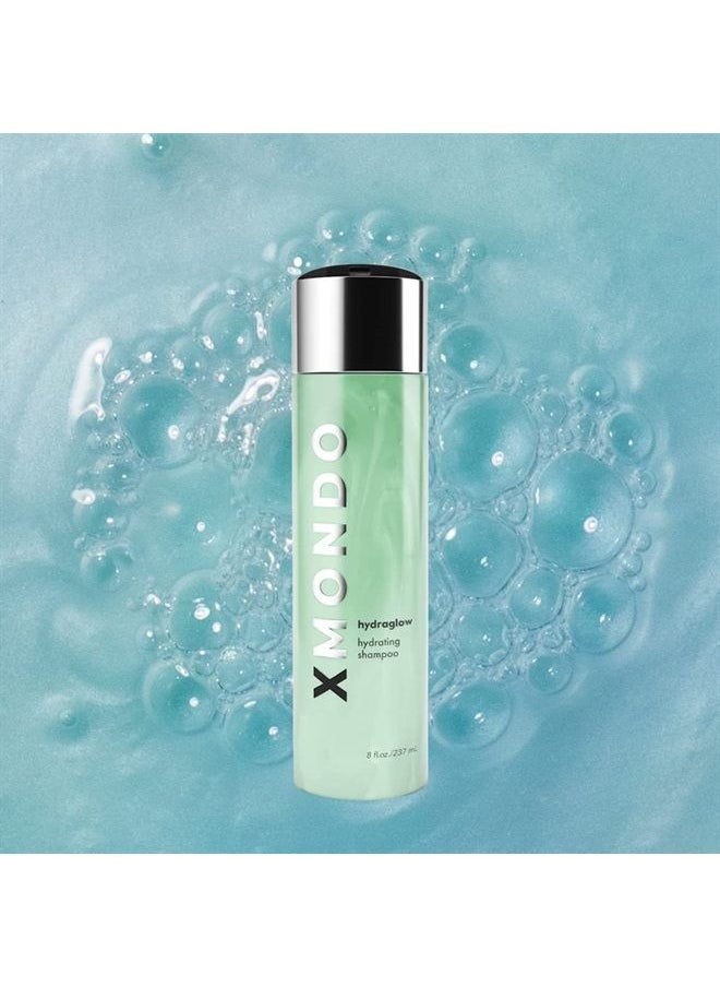 XMONDO Hair Hydraglow Hydrating Shampoo | Vegan Formula with Jojoba Oil, Baobab Oil, and Blueberry & Apple Extract, to Lock In Moisture, Control Frizz, and Uncover Healthy Smooth Hair, 8 Fl Oz 1-Pack  - Image 3