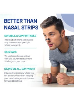 Magnetic Magnetic Nasal Strips,  Nasal Strips, Nasal Magnets, Inhalation Breathing Nasal Magnets, Anti-snoring Magnetic Nasal Clips for Home, Travel, Hotel, Business, Men and Women, Black  - Image 4