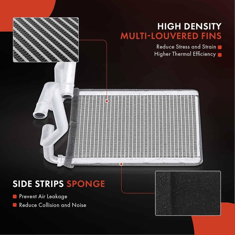 A-Premium HVAC Heater Core for Toyota Land Cruiser 1998-2007 & Lexus LX470 1998-2003 - Image 4